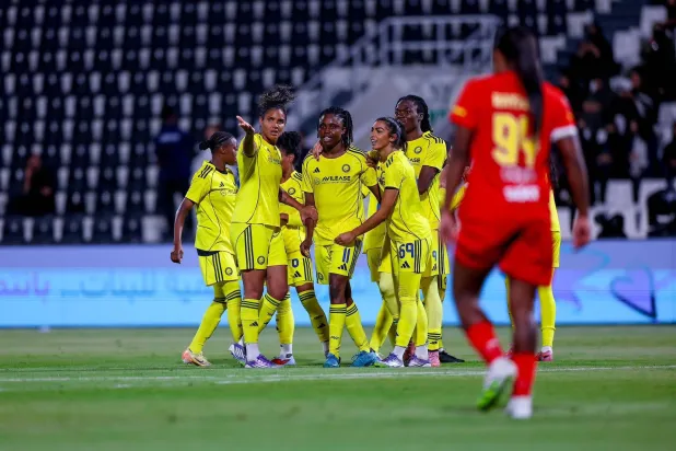 النصر يتأهل للنهائي بثلاثية نظيفة في شباك القادسية