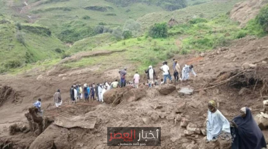 انهيار أرضي يخلّف أكثر من ألف ضحية في السودان ونجاة فرد واحد