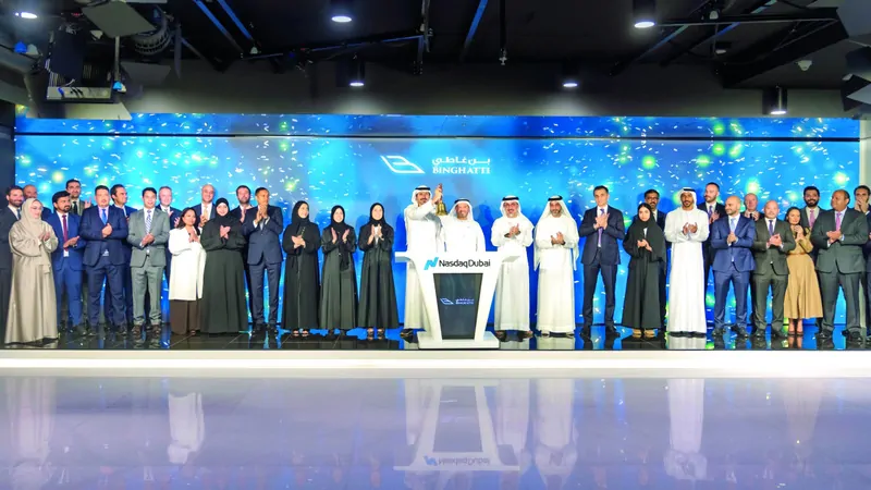 بن غاطي تُطلق صكوكاً جديدة بقيمة 500 مليون دولار في بورصة ناسداك دبي