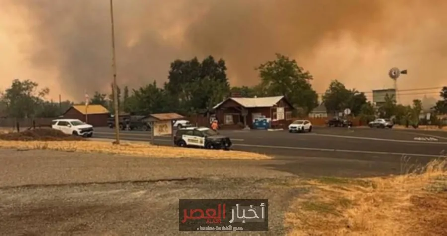 حريق ضخم يلتهم بلدة تاريخية بكاليفورنيا ويجبر السكان على الإخلاء – أحدث التطورات