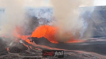 بركان كيلاويا في هاواي ينفجر ويطلق حممًا تصل إلى ارتفاع 100 متر