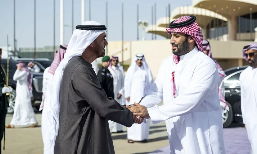بن زايد وبن سلمان يستعرضان أفق التعاون وآفاق العلاقات الثنائية