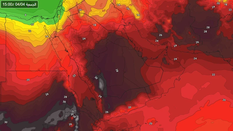 موجة حر في الرياض تصل إلى 40 درجة مئوية.. وأمطار مرتقبة نهاية الأسبوع في مناطق محددة