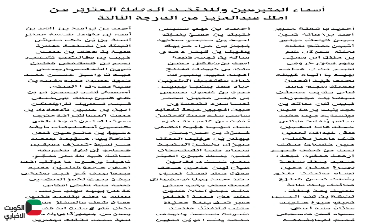 توجيه عاجل .. بأمر من الملك سلمان يمنح وسام الملك عبدالعزيز لـ 200 سعودي وسعودية متبرعين بأعضائهم