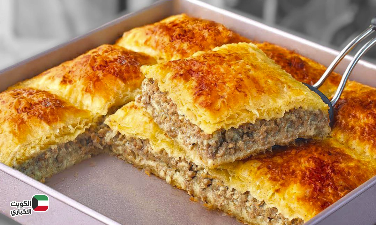 أسهل طريقة لعمل الجلاش باللحمة المفرومة ووجه ذهبي مقرمش