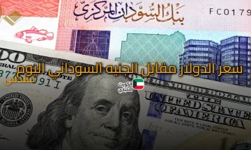 رقم قياسي جديد.. ارتفاع سعر الدولار مقابل الجنيه السوداني اليوم الاثنين 20 اكتوبر 2025 في السوق السوداء والبنوك
