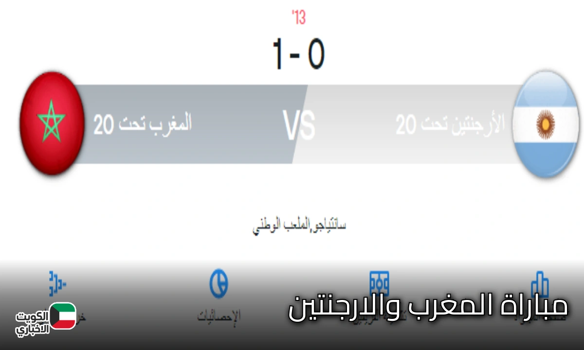 نهائي مثير .. موعد مباراة المغرب والأرجنتين (1-0) في نهائي كأس العالم تحت 20 سنة 2025 والقنوات الناقلة
