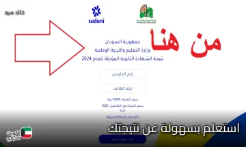 استعلم يزول بسرعة.. نتيجة الشهادة الثانوية السودانية 2025 دلوقتي اعرفها بسهولة 100%!