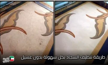 وداعا للغسيل التقليدي …طريقة تنظيف السجاد بدون ماء بخطوات بسيطة تحافظ على الألوان والنظافة