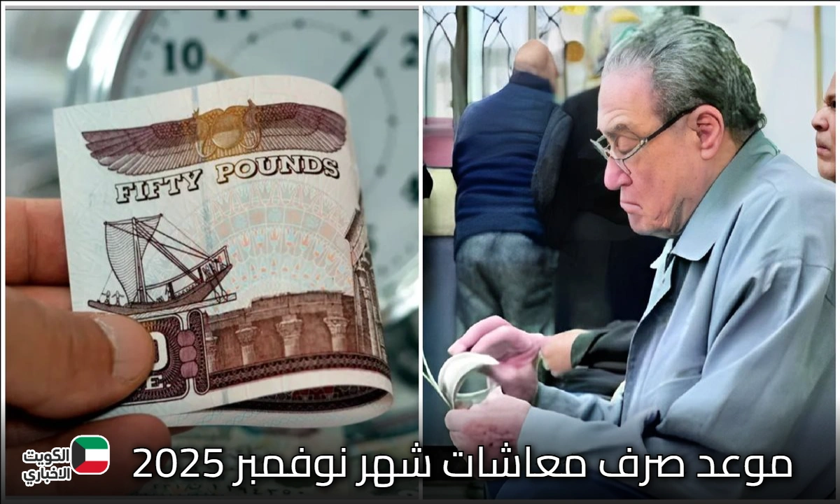 استعلم عن معاشك.. موعد صرف معاشات شهر نوفمبر 2025 من موقع هيئة التأمينات الاجتماعية