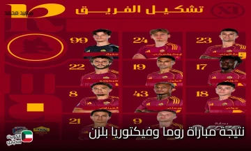 نتيجة مباراة روما وفيكتوريا بلزن الآن.. تقدم مثير في الشوط الأول بالدوري الأوروبي