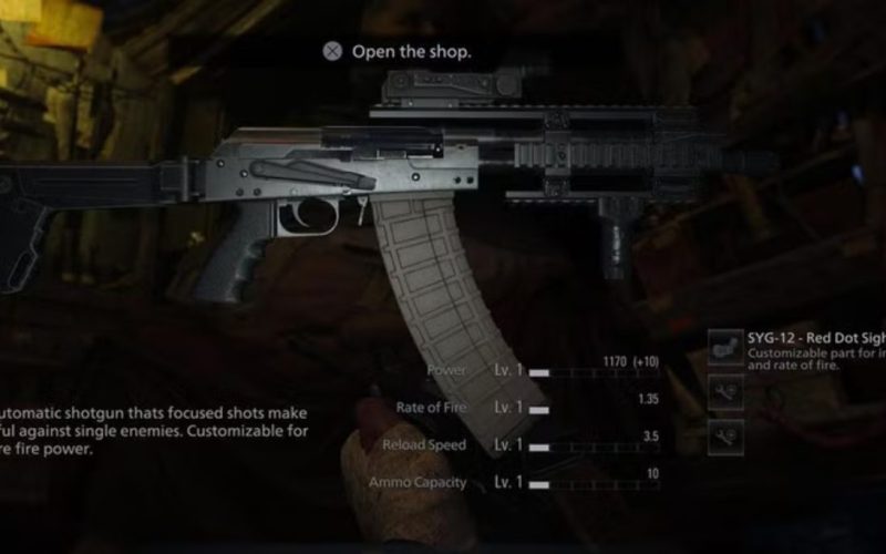 أفضل الأسلحة التي يجب تطويرها مبكرا في لعبة Resident Evil Village – الجزء الرابع