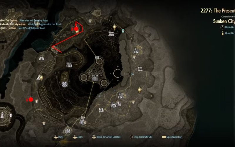 طريقة الحصول على جميع Golden Blood Beads في لعبة Code Vein 2 – الجزء الثاني