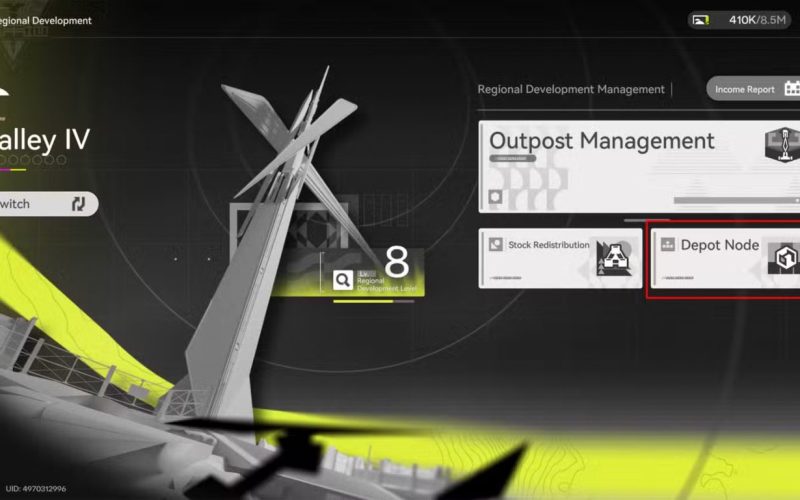 مواقع جميع Depot Node في لعبة Arknights Endfield وطريقة ترقية التخزين – الجزء الرابع