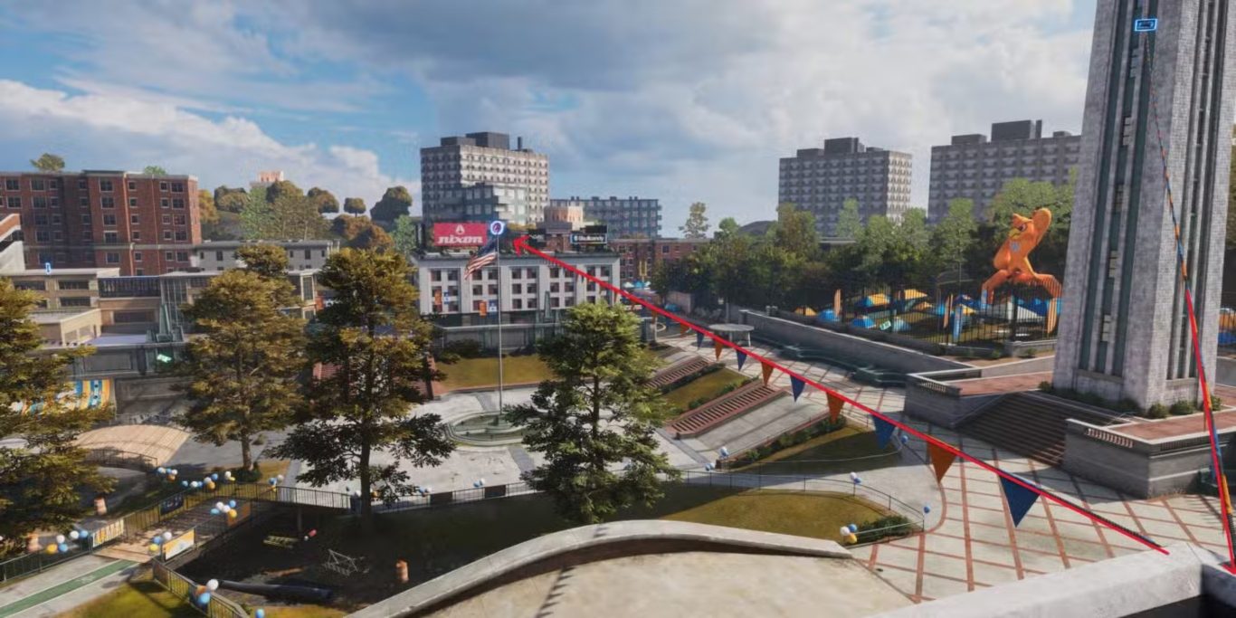 جميع أهداف ومقتنيات مرحلة College في لعبة Tony Hawk’s Pro Skater 3 + 4 – الجزء الثالث