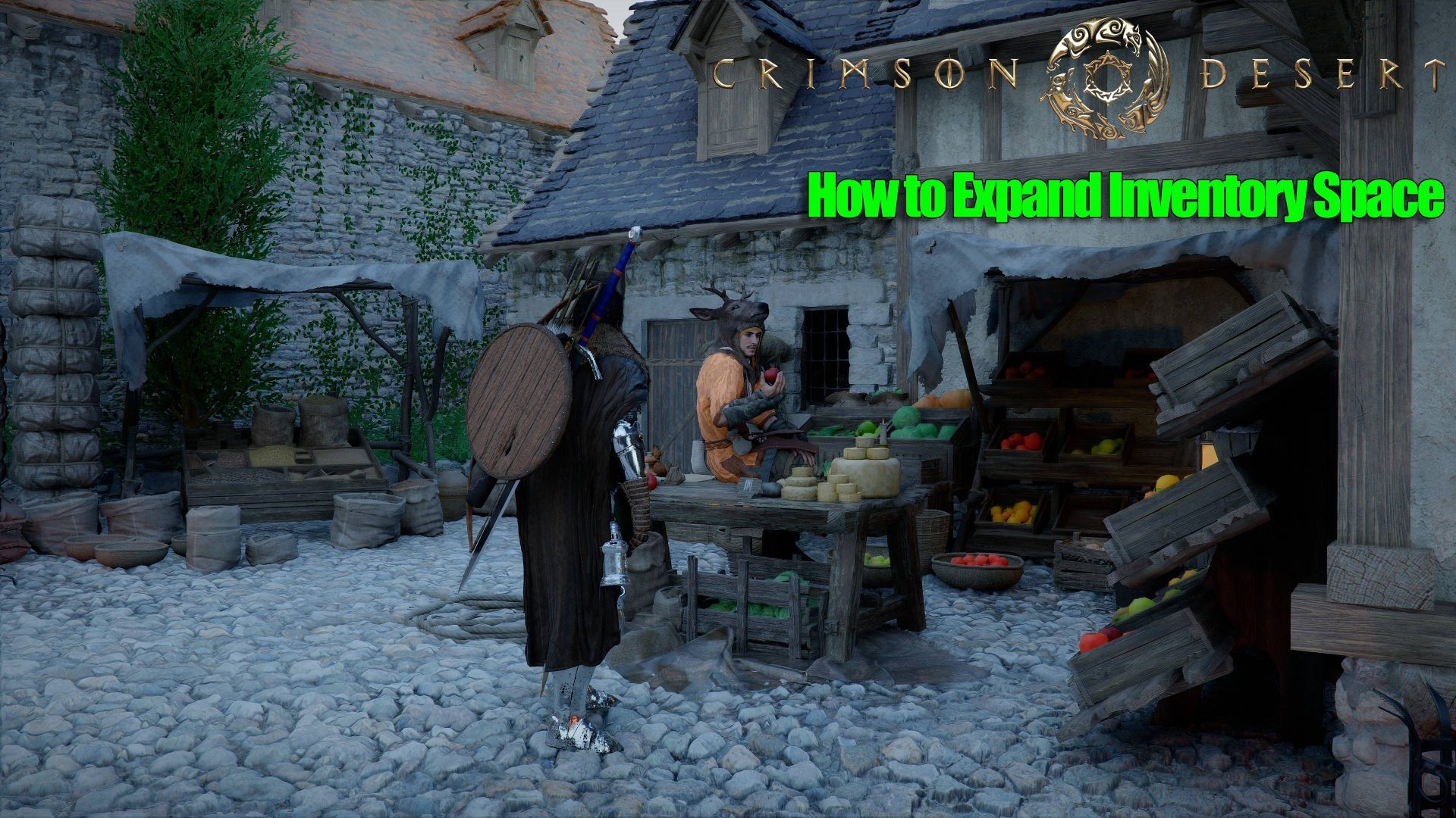 كيفية توسيع مساحة المخزون في Crimson Desert