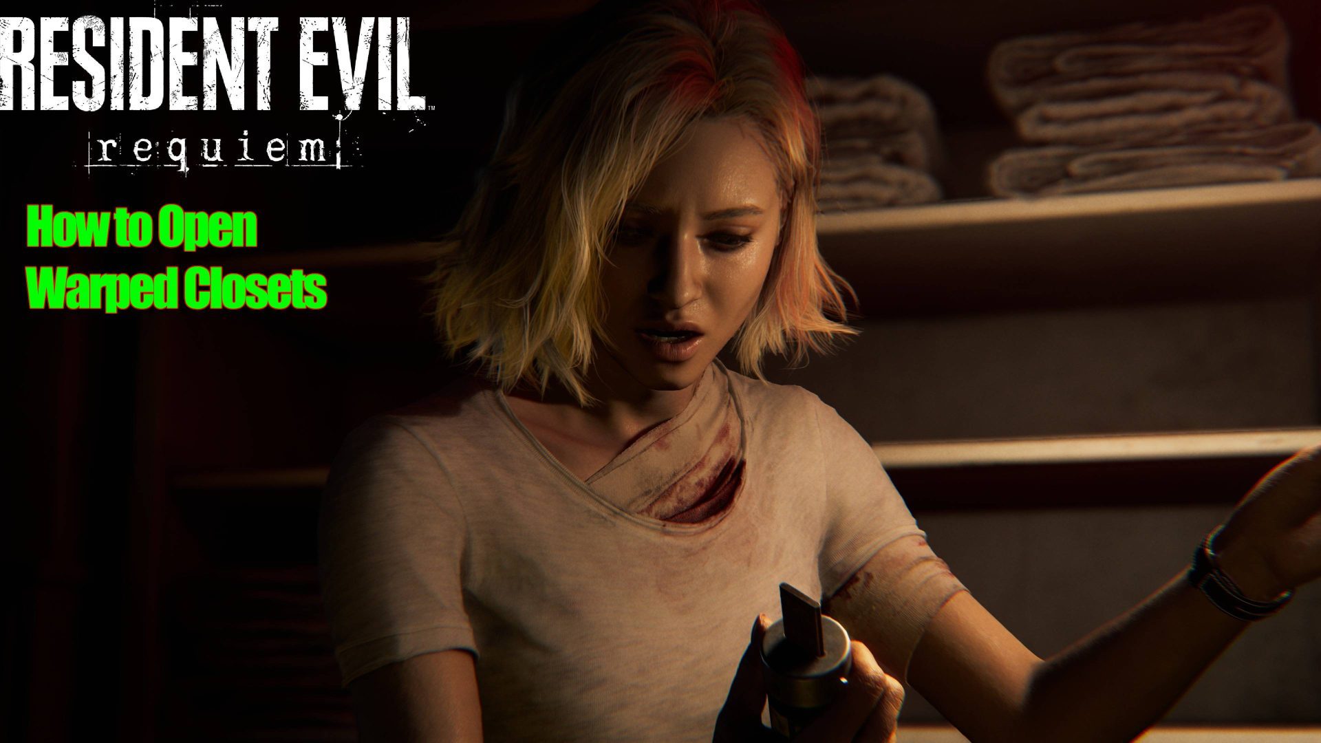 كيف تستطيع فتح Warped Closets في Resident Evil Requiem